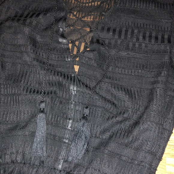 JESSICA SIMPSON BLACK LACE DRESS ⬇️ NWT. - Picture 3 of 5